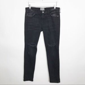 Current/Elliott The Ankle Skinny Blackjack Jeans